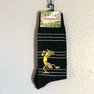 Nickelodeon CatDog Cartoon Novelty Crew Socks